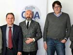 Lorenzo Zanotti, Franco Napolitano, Laura Giammarchi, Maurizio Zoli della CNA Forlì-Cesena