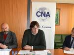 Un momento della conferenza stampa di presentazione dell’Osservatorio Lavoro di CNA Forlì-Cesena