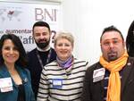 In foto il gruppo dei Presidenti dei capitoli BNI con Emanuela Cantagalli organizzatrice dell’intermeeting