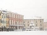 Piazza del Popolo innevata