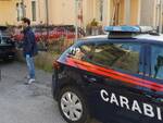 I carabinieri intervenuti sul luogo della rapina, a Rivabella