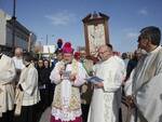 La processione di oggi pomeriggio con il Vescovo Mons. Ghizzoni