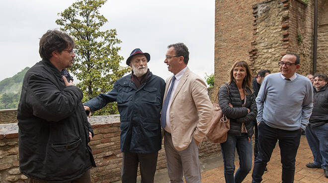 Carlo Petrini in visita al Ceub di Bertinoro