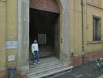 L'ingresso della Biblioteca Saffi di Forlì