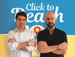 Matteo Savorelli e Mattia Trentini, i fondatori di "Click to Beach"