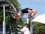 Marco Neri impegnato nella pedana del salto in alto a Rieti (foto Atletica Endas Cesena)