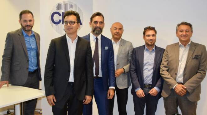 I firmatari dell'accordo stretto tra CNA Forlì-Cesena e Welfare Gratis/Tippest