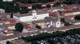 Il centro storico di Cervia visto dall'alto