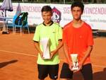 Pietro Vagnini e Pietro Matteini protagonisti della finale dell'under 14 maschile al Ct Venustas Igea Marina