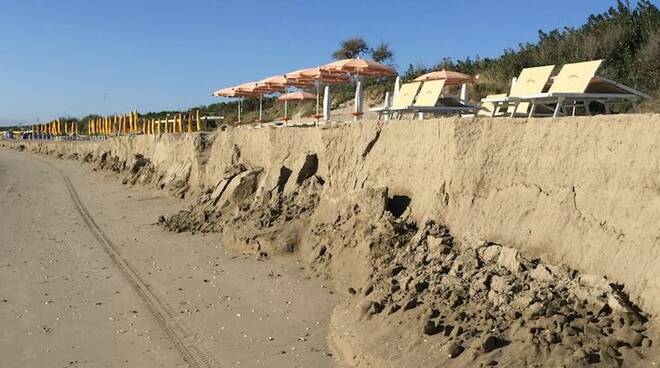 Il fenomeno dell'erosione costiera mette in pericolo il litorale romagnolo, specie nella provincia di Forlì-Cesena