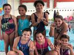 Alcune “stelline” del nuoto artistico Faenza