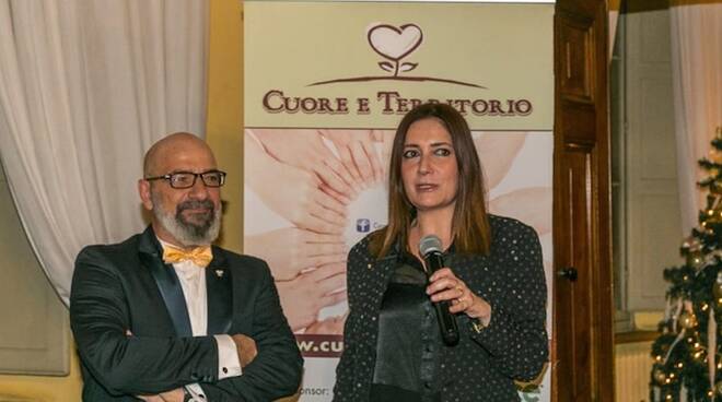 Giovanni Morgese, presidente Cuore e Territorio, e il Sostituto procuratore Cristina D’Aniello