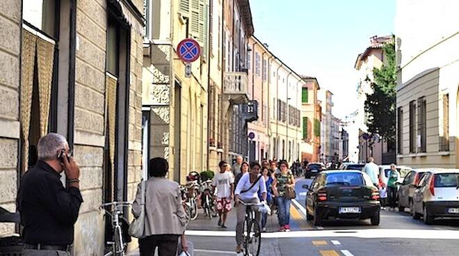 Corso Matteotti, Faenza (foto d'archivio)