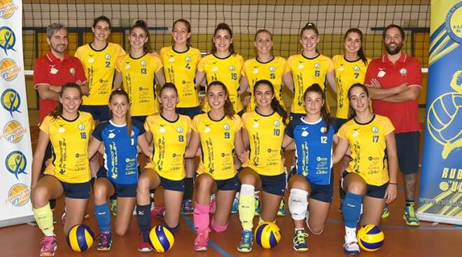 La squadra 2018-2019 della Rubicone In Volley impegnata in serie C femminile