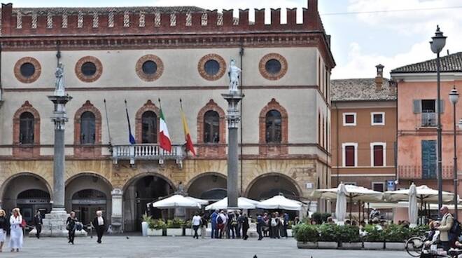 Piazza del Popolo, Ravenna (foto d'archivio)