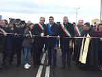 Un'immagine dell'inaugurazione del ponte Felisio