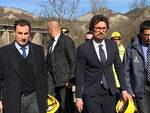 L’on. Morrone col Ministro Toninelli al viadotto Puleto