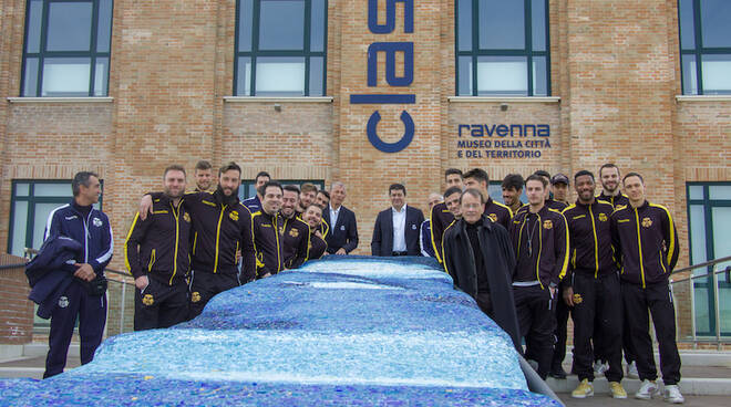 Il Ravenna Calcio visita il Museo Classis Ravenna