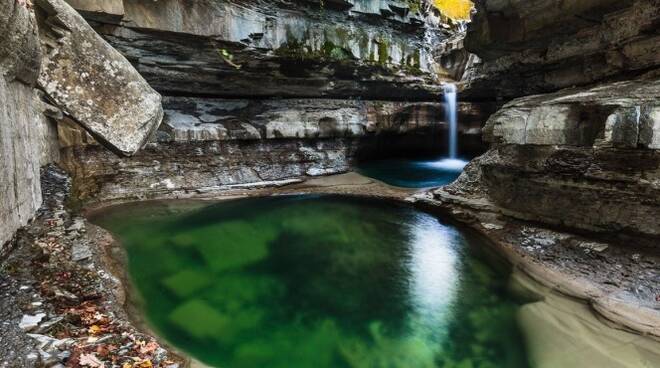 La grotta Urlante di Premilcuore (foto Coldiretti)