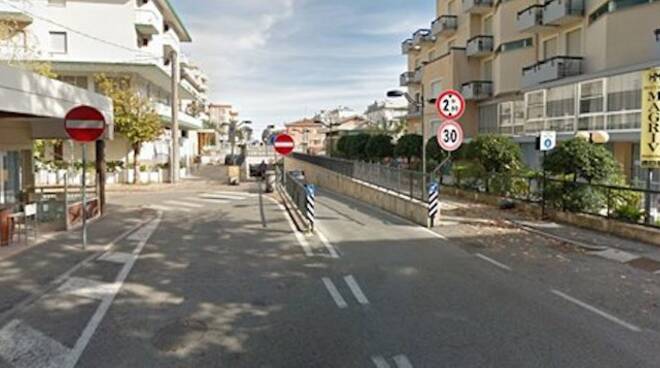 Sottopasso viale delle Rimembranze (immagine tratta dalla pagina Facebook del Comune di Rimini)