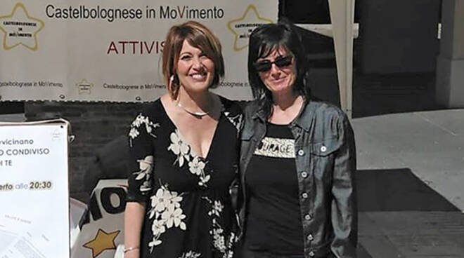 A sinistra Loretta Frassineti