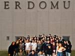 Gli studenti che hanno partecipato alla visita alla Cerdomus di Castel Bolognese