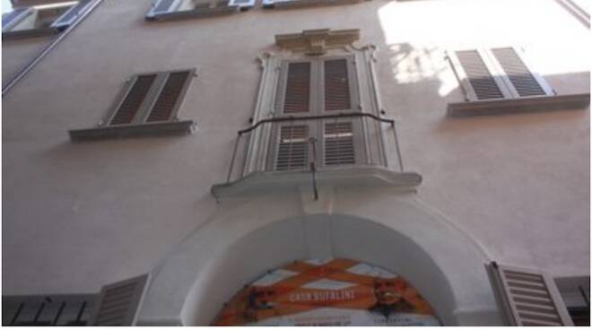 Immagine della facciata di casa Bufalini (tratta dal sito del Comune di Cesena)