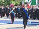 Il comandante provinciale Roberto De Cinti durante i festeggiamenti del 205° Annuale della fondazione dell'Arma dei Carabinieri