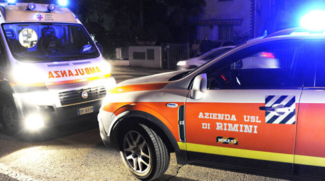 L'intervento di un'ambulanza del 118 non è servito a salvare la vita al 26enne Matteo Scarpellini (foto d'archivio)