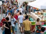 Una delle vie del centro storico durante l'evento (foto Mirco Ricci - Masterfoto Cesena)