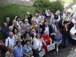 Una foto di gruppo dei premiati