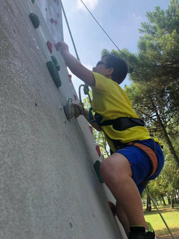 arrampicata giovani disabili