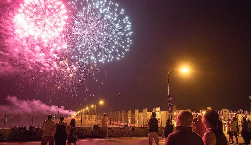 Fuochi d'artificio Sant'Apollinare 2019