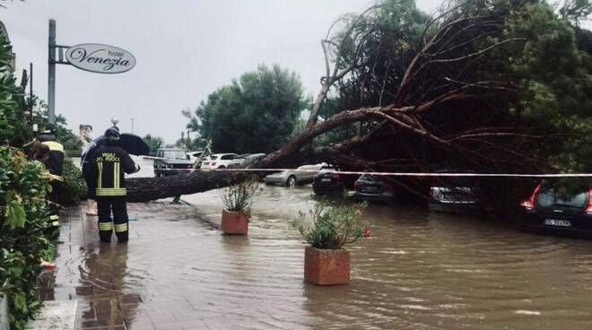 maltempo cervia 15 luglio 