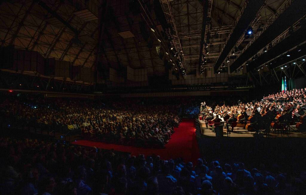 Riccardo Muti dirige la Nona di Beethoven al Pala De André - 11 luglio 2019