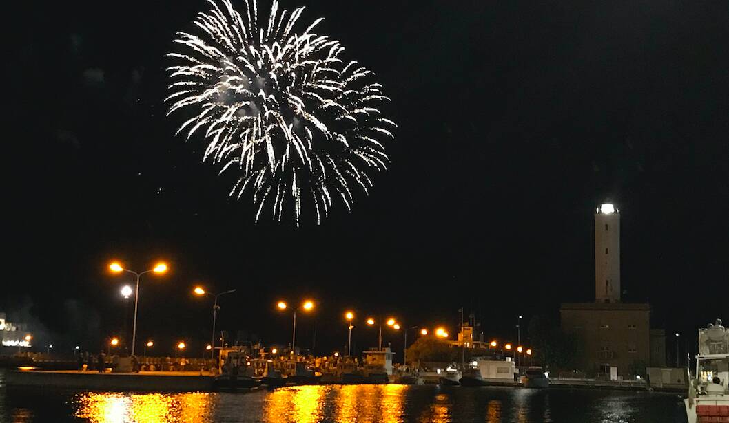 Spettacolo pirotecnico a Marina di Ravenna per Ferragosto 2019