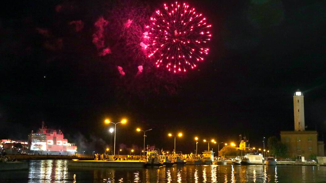 Spettacolo pirotecnico a Marina di Ravenna per Ferragosto 2019