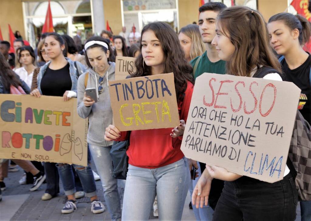 Fridays for Future Faenza - Immagini del terzo Global Strike di venerdì 27 settembre 2019