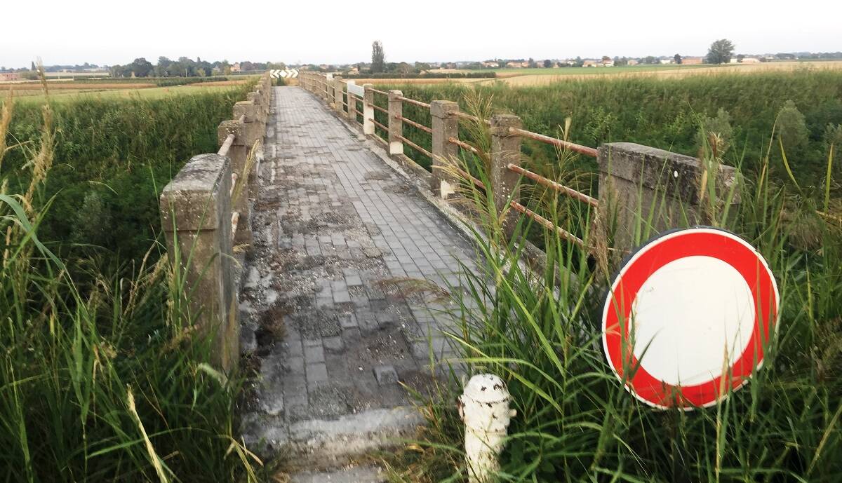 Lugo: passerelle sul fiume Santerno addio?