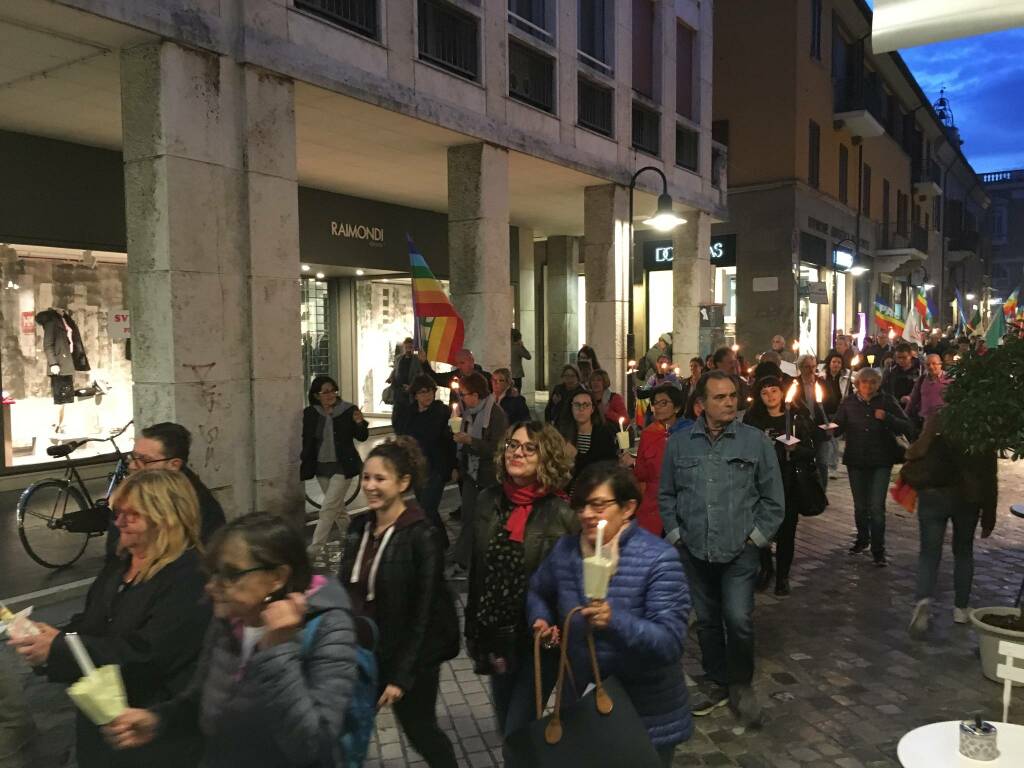 Fiaccolata per la pace in Siria, Ravenna 