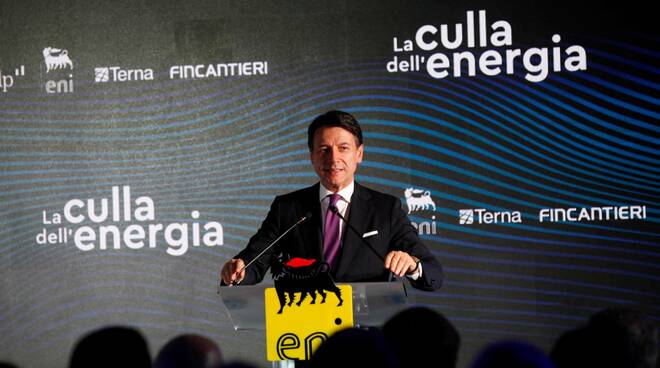 Il premier Conte a Ravenna per la presentazione progetto ISWEC - Eni 