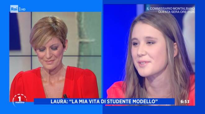 Laura Ginestretti a Uno Mattina