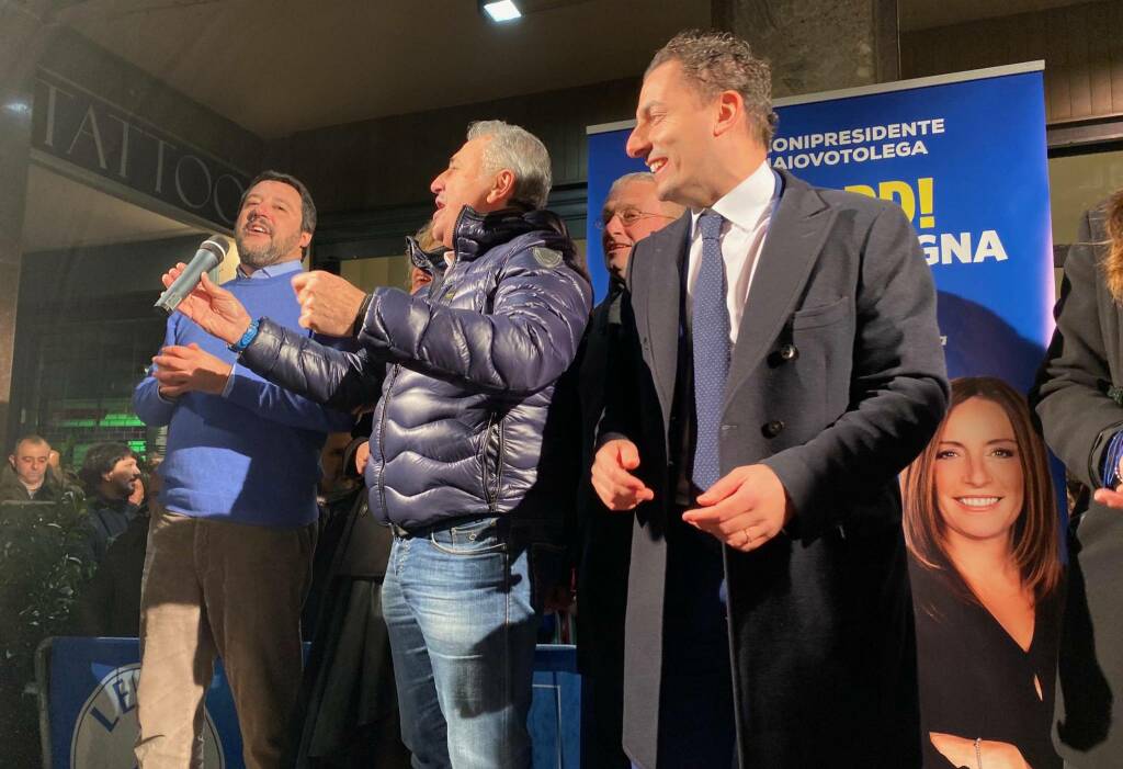 5 dicembre 2019: Matteo Salvini inaugura la sede della Lega a Ravenna