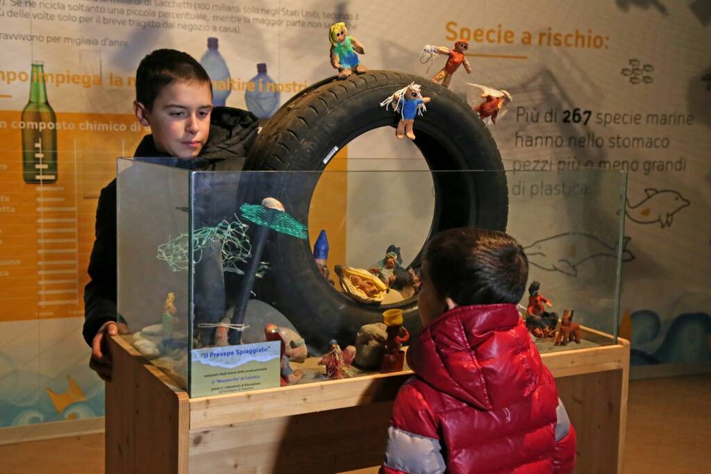 Il presepe all'acquario di Cattolica