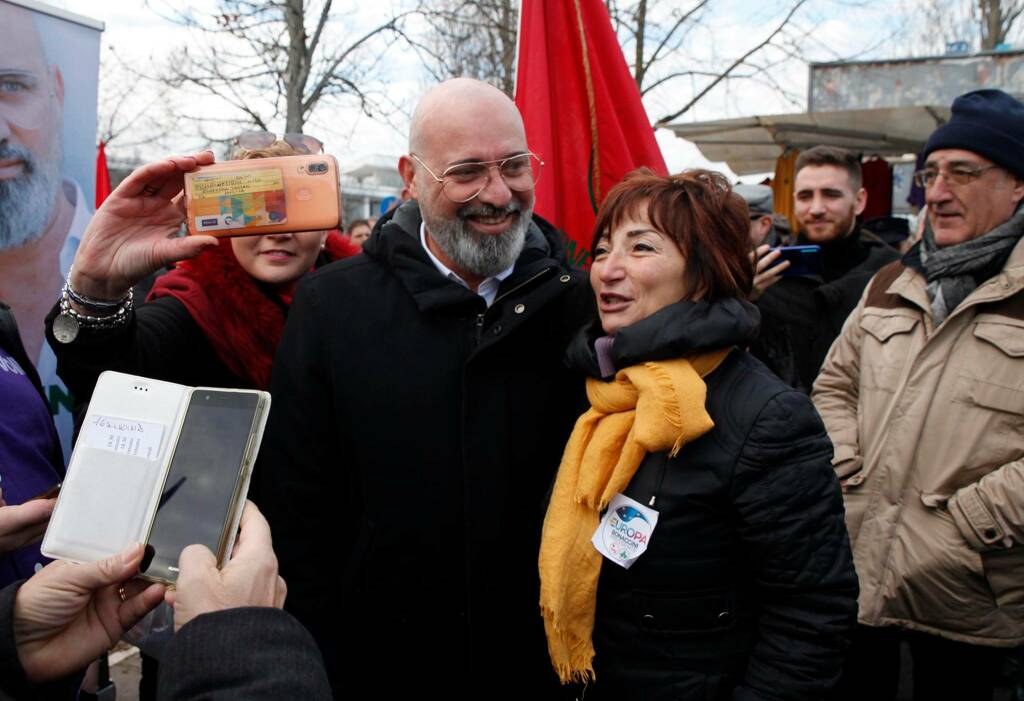 Stefano Bonaccini in visita a Ravenna