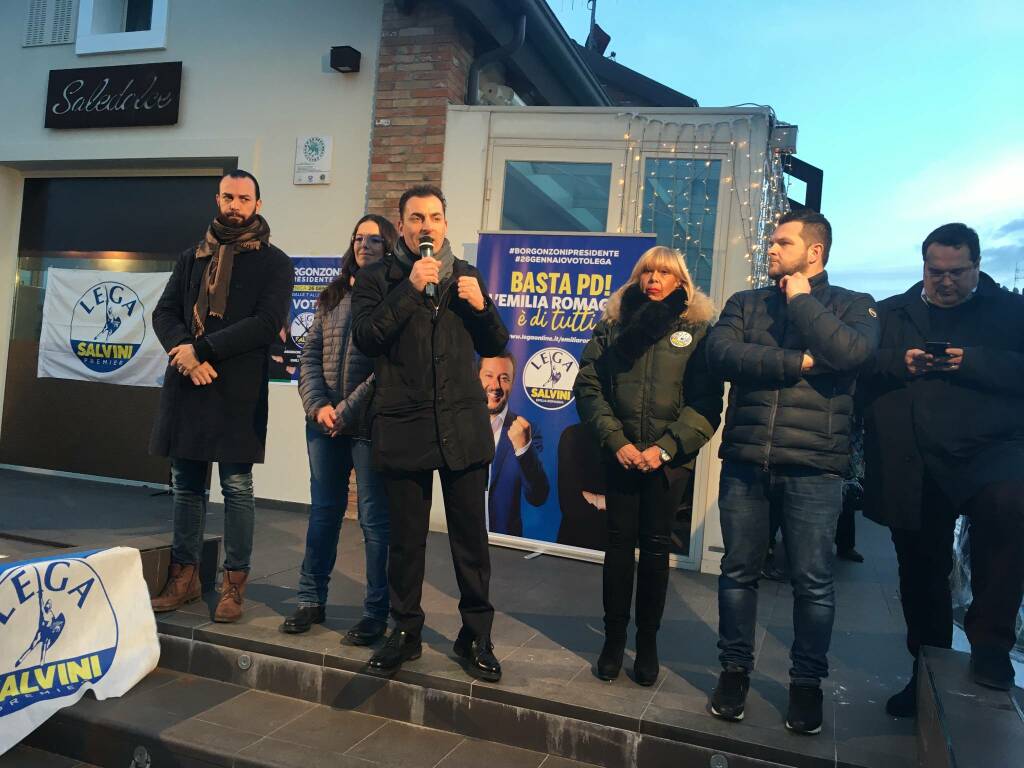 Cervia, domenica 19 gennaio, comizio di Matteo Salvini presso la Torre San Michele