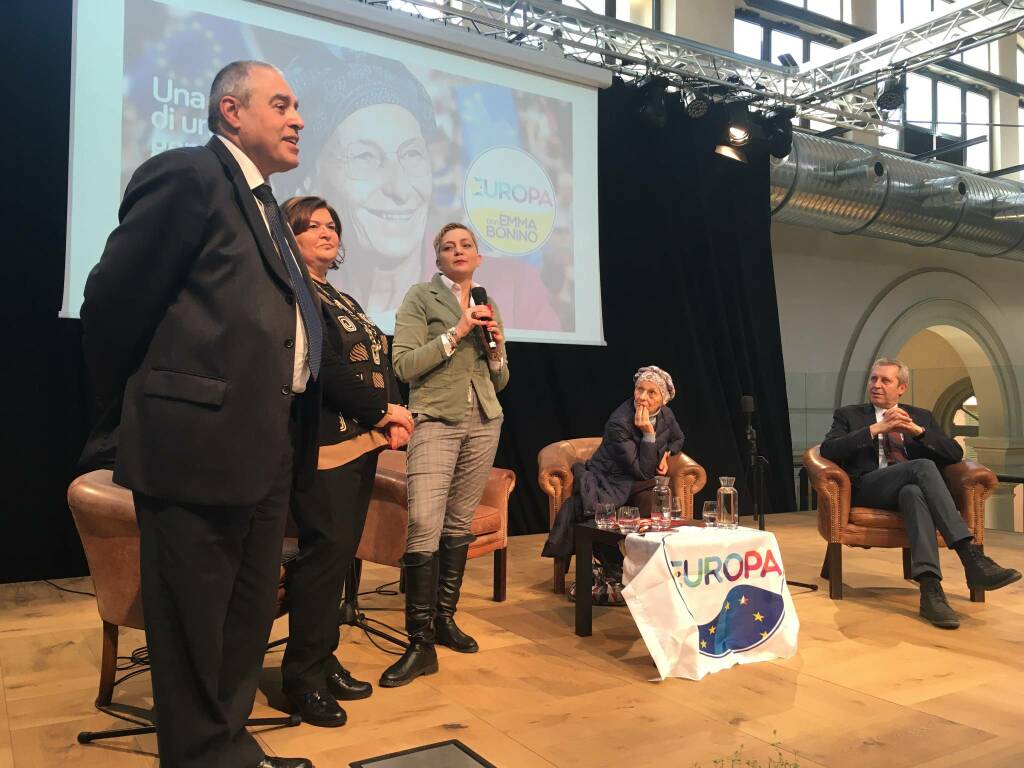 Emma Bonino a Ravenna chiude campagna elettorale di +Europa-Psi-Pri