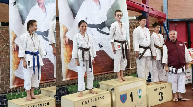 Gli atleti del Shotokan Karate club Ravenna conquistano 5 medaglie al