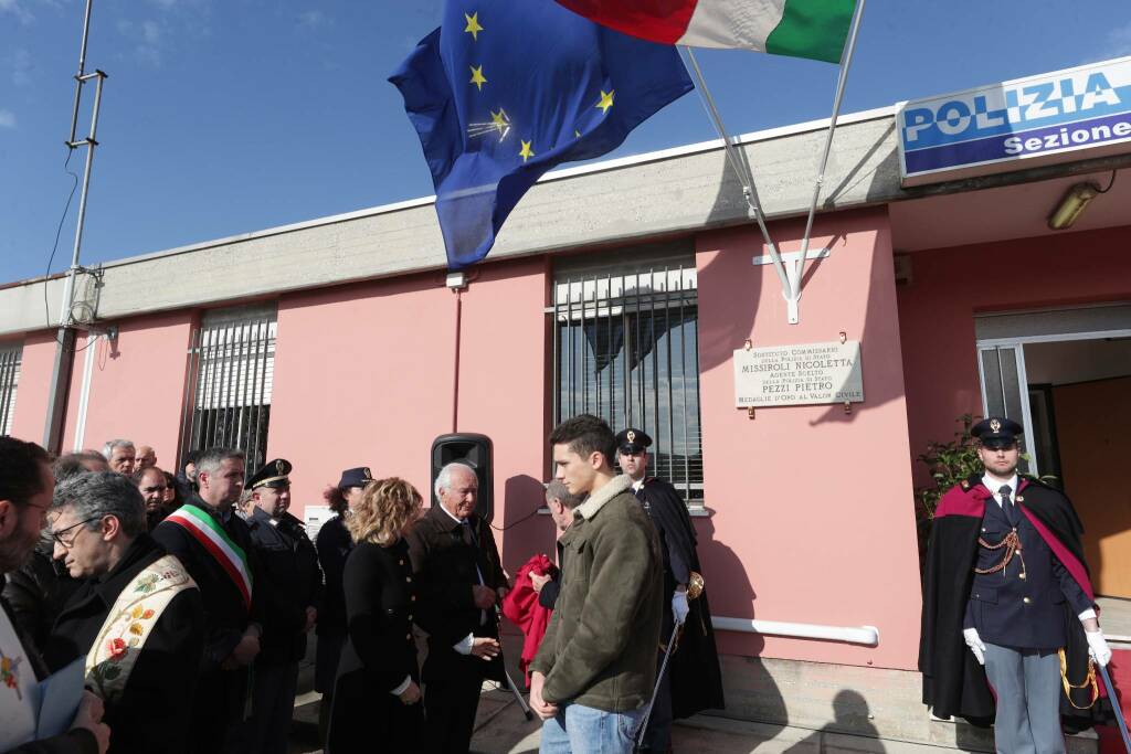 Cerimonia in memoria dei poliziotti Missiroli - Pezzi