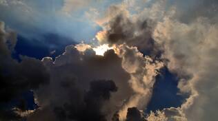 sole nuvole cielo meteo